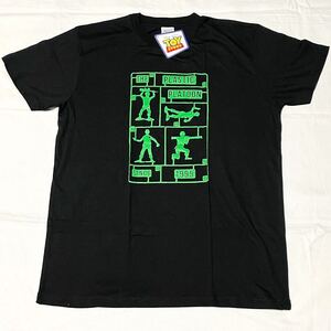 TOY STORY トイストーリー グリーンアーミーメン Tシャツ☆ディズニー ピクサー DISNEY PIXAR Lサイズ