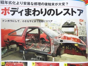 【AE86 レストア】元TRDメカニックが手がける ハチロクの完全レストア術 門外不出★整備 メンテナンス★オートメカニック 2006年2月号