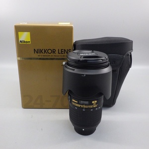1円〜 Nikon ニコン AF-S NIKKOR 24-70mm f/2.8E ED VR ※動作未確認 現状品 箱付き レンズ 154-2705465【O商品】