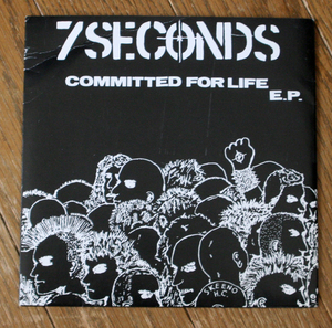 7 SECONDS - Committed For Life E.P. / EP / Punk, Hardcore, パンク, ハードコア