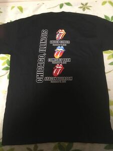 ローリングストーンズ 2002/03ワールドツアーＴシャツ ROLLING STONES / Forty Licks Tour / BLACK Lサイズ 送料込み