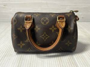 ハンドバッグ LOUIS VUITTON/ルイ ヴィトン TH0968 ミニスピーディー モノグラム ●1Y● 長期保管品 ブランド品 1998年6月フランス製