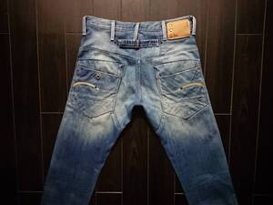 G-STAR RAW♪BLADE SLIM♪ジースター♪ウォッシュ＆ダメージ♪傑作♪希少♪W29 L32♪50220 3167 1979