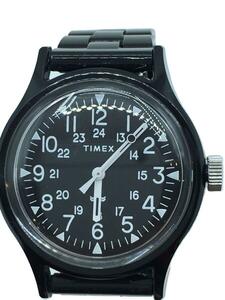 TIMEX◆クォーツ腕時計/アナログ/-/BLK/BLK/TW2V19800VK