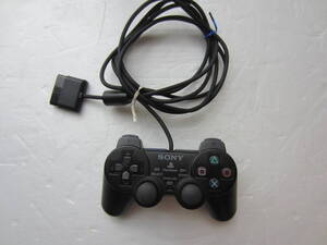 SPCH-10010 PS2 純正コントローラー　ブラック　 DUALSHOCK 2 SONY 動作確認済み