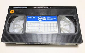 TDK 湿式ヘッドクリーナー　VHS　S-VHS