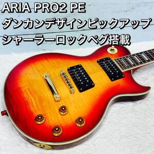 ARIA PRO2 PE ダンカンデザインピックアップ シャーラーロックペグ搭載