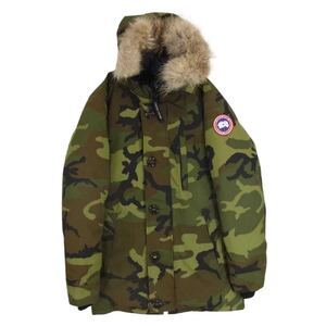 CANADA GOOSE カナダグース ダウンジャケット JASPER 3438JM ジャスパー サイズS カモフラ　美品 国内正規 グリフィンインターナショナル