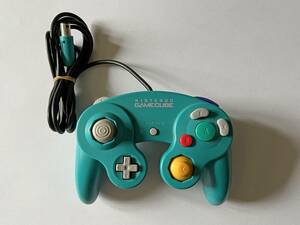 ゲームキューブ コントローラー エメラルドブルー　Gamecube GC Controller Emerald Blue