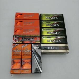 y2992 新品 未使用 ゴルフボール まとめて オレンジ Fitway DISTANCE DUNLOP SRIXON NEXGEN ONE TOUR D ゴルフ