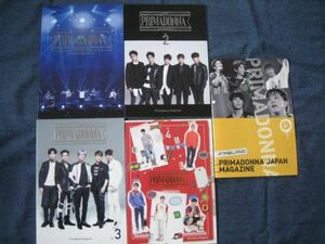 FTISLAND FC ファンクラブ会報 Primadonna Magazine4冊 PRIMADONNA JAPAN MAGAZINE1冊