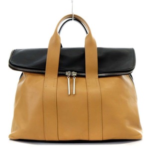 3.1 フィリップリム 3.1 phillip lim 31hour bag トートバッグ ハンドバッグ バイカラー レザー 茶色 ブラウン 黒 ブラック AC00-0306CPO