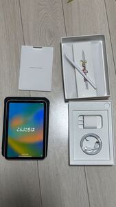 iPad mini 第6世代 Wi-Fiモデル 超美品 バッテリー消耗無し 64GB OS16 MK7P3J/A Y2LF3FQDXQ スターライト アイパッド ミニ おまけ付き