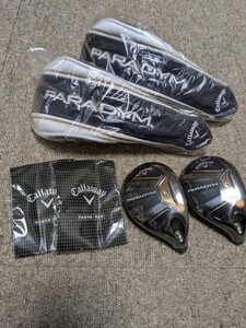 キャロウェイ パラダイム ユーティリティ　4H 21度　&　5H 24度 Callaway PARADYM ハイブリッド ヘッドカバー付 日本正規品 送料無料