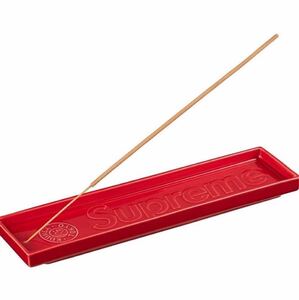 Supreme シュプリーム Kuumba Incense Tray 2024ss 新品 正規品 未使用 Logo ロゴ クンバ インセンス トレー red 赤 お香 食器 ②