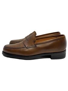 CROCKETT&JONES◆ローファー/UK6/BRW/レザー/boston2//