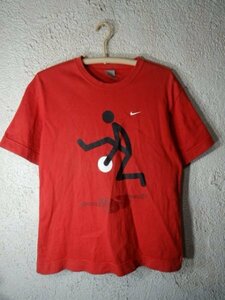 to6693　レア　NIKE　ナイキ　半袖　tシャツ　バスケットボール　ピクトグラム　デザイン　人気　vintage　ビンテージ　送料格安