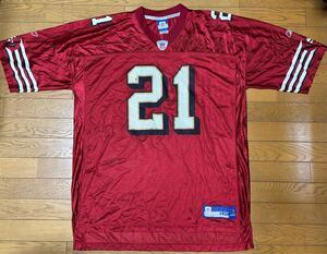 NFL SAN FRANCISCO 49ers #21 FRANK GORE MEN’S JERSEY (Reebok) size-XXL(着丈90身幅72) 中古 送料無料 NCNR