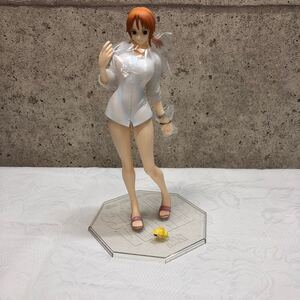 ☆ ①フィギュア POP ONE PIECE ワンピース ナミ STRONG EDITION エンディング Ver メガハウス 箱無 おもちゃ ホビー 保管品 