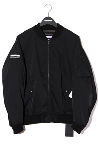 23SS NEIGHBORHOOD ネイバーフッド SIZE:S L-2 FLIGHT JACKET フライトジャケット BLACK ブラック 231TSNH-JKM06 /● メンズ