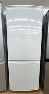 ◎【MITSUBISHI/三菱】冷凍冷蔵庫 MR-P15EG-W 2021年製 146L(46L/100L) ホワイト 動作確認済 中古/kb3743