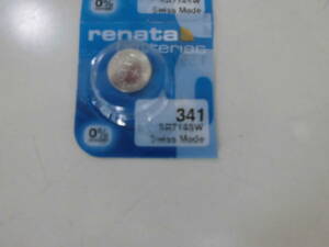 在庫限り◎☆1個☆レナタ電池SR714SW(341)使用推奨09-2026追加有A◎送料63円◎