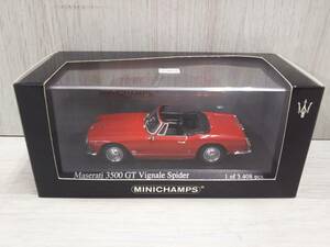 MINICHAMPS Maserati 3500 GT Vignale Spider