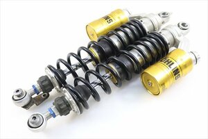 1円スタート:ZRX1100[06社外OHLINS　オーリンズ　グランドツイン　リアショック　打刻　HO4140]検ZRX1200｝C