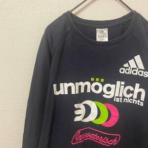 adidas アディダス メンズ【S】長袖Tシャツ ロンT 綿100%