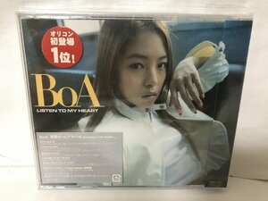 F689 未開封品 ボア BoA 初回限定盤/リッスン トゥ マイ ハート LISTEN TO MY HEART/アニメ 犬夜叉 主題歌 Every Heart-ミンナノキモチ