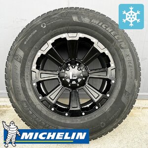 スタッドレス JL JK ラングラー タイヤ ホイールセット 17インチ ミシュラン X-ICE SNOW SUV 265/70R17 LEXXEL DeathRock