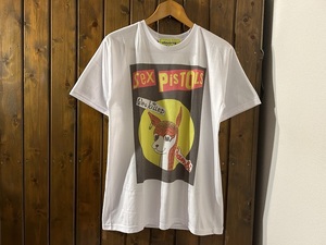 新品★セックスピストルズ　WHO KILLED BAMBI　プリントTシャツ【L】★バンビ/パンクロック/SEX PISTOLS