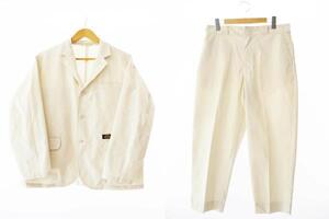 ディッキーズ Dickies × TRIPSTER リップスター 24SS Suit Offwhite セットアップ スーツ 241M10BM01 S オフホワイト ブランド古着ベクト