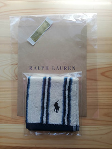 送料込♪RALPH LAUREN ラルフローレン タオルハンカチ