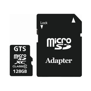 【新品】(まとめ）GTS microSDXCカード128GB 40MB/s Class10 UHS-I 防水 GSMS128PAD 1枚〔×10セット