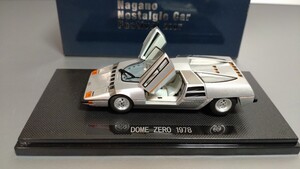 絶版希少 エブロ　限定品 1/43 童夢 ゼロ DOME ZERO 1978　 ミニカー