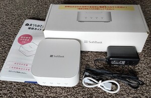 ソフトバンク　SoftBank　おうちのでんわ　AC100V電源ケーブル　説明書　中古