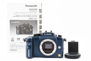 パナソニック Panasonic LUMIX DMC-G1 ボディ ブルー デジタルカメラ ミラーレス一眼 #4590