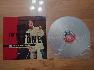 ★The Rolling Stones ローリング・ストーンズ★IN THE HYDE PARK★レーザーディスク★中古品 ★LD