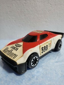 1970年代 当時物 TONKA トンカ ランチアストラストス LANCIA アンティーク玩具 ビンテージ ブリキ tonkatoys　日本製 