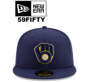 New era ニューエラキャップ 59FIFTY MLB Milwaukee Brewers ミルウォーキーブルワーズ