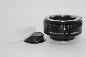 ■極美品■ペンタックス PENTAX Kマウントレンズ用 アダプターQ ADAPTER Q FOR K MOUNT LENS #Z3787