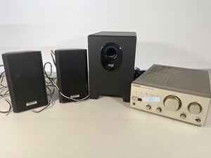 【中古品】【動作未確認】 オーディオ系家電おまとめ3点セット 【ype240261】B オンキョー ロジクール　スピーカー