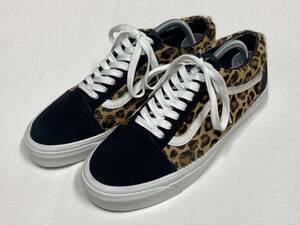 激レア!! VANS OLD SKOOL 黒 レオパード ハラコ US9 (27cm) AnaheimFactoryCollection オールドスクール バンズ アメリカ企画限定!!