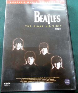 韓国版中古ＤＶＤ☆THE BEATLES☆THE FIRST U.S. VISIT　即決