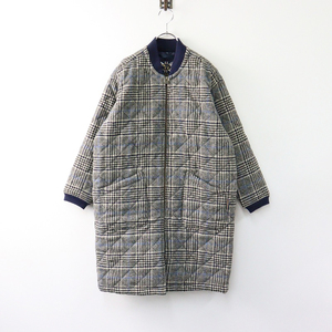 ラベンハム LAVENHAM GUNTON BRITISH WOOL ORIGINAL GLENCHECK ウール キルティングコート 34/グレンチェック【2400014028881】