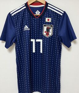 Adidas 日本代表ユニフォーム 2018 #17 長谷部 ロシアワールドカップ Lサイズ【未使用美品】