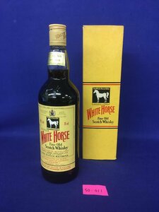 ★５０―０１１★古酒コレクション　ホワイトホース WHITE HORSE 750ml 40度 スコッチウイスキー ファインオールド ビンテージ [80]