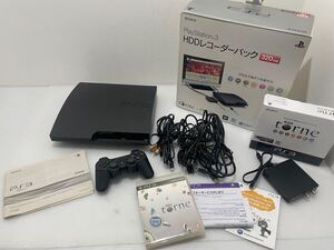 D(0121y8リ) SONY ソニー PlayStation3 プレイステーション3 CECH-3000B HDDレコーダーパック 320GB トルネ付き ★通電OK ※商品説明必読