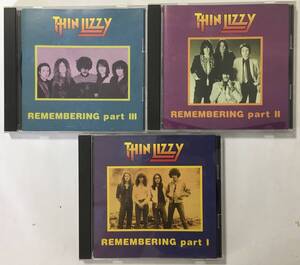 THIN LIZZY REMEMBERING I II III 3CD